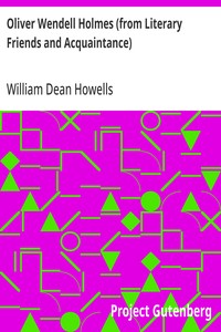 Cover of Oliver Wendell Holmes (from Lite...