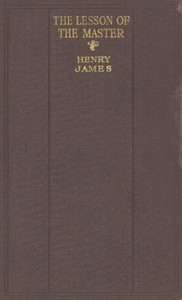 Cover of The Lesson of the Master — Edition Insights