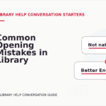 Common Opening Mistakes in Library Help Conversations