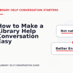 How to Make a Library Help Conversation Easy to Understand