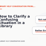 How to Clarify a Confusing Situation in a Library Help Conversation